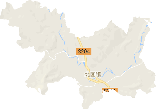 北团镇电子地图