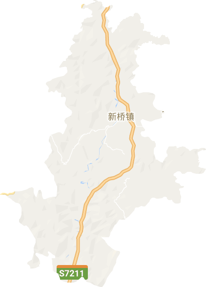 新桥镇电子地图