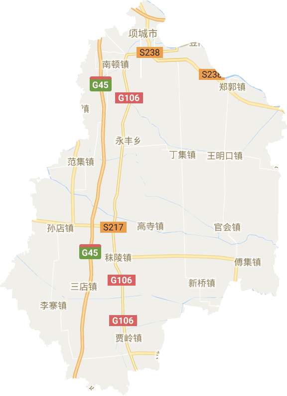 项城市电子地图