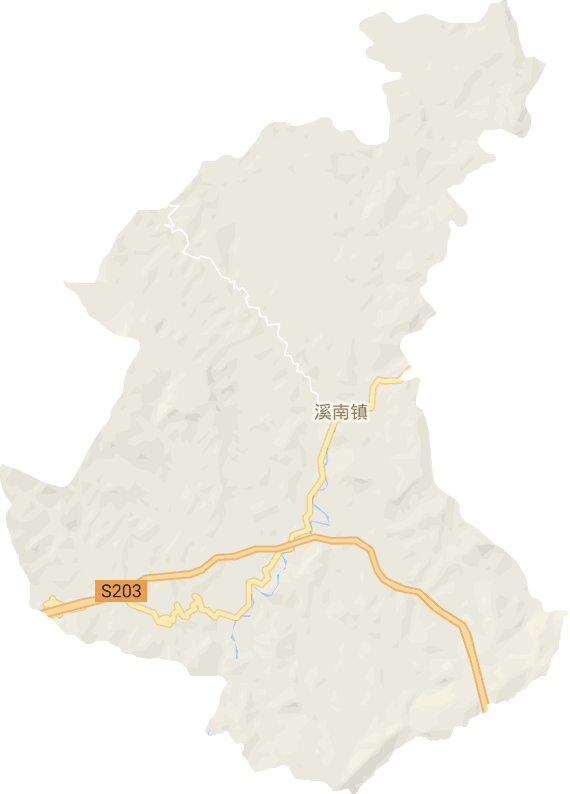 溪南镇电子地图