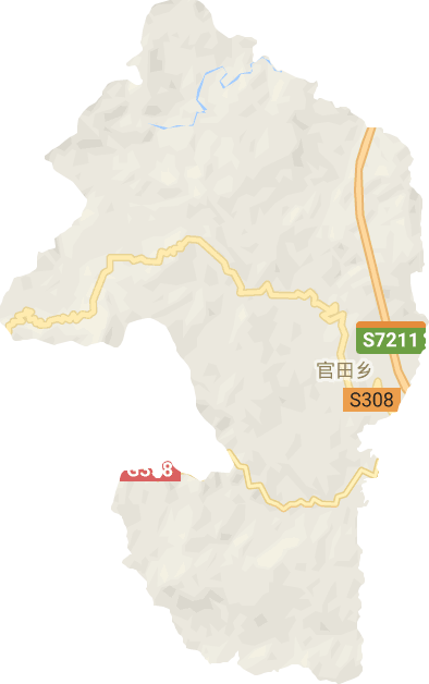 官田乡电子地图