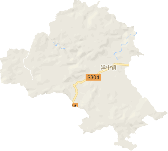 洋中镇电子地图