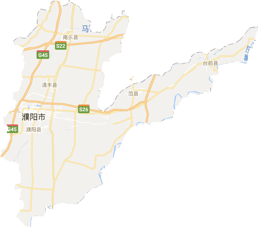 濮阳市电子地图