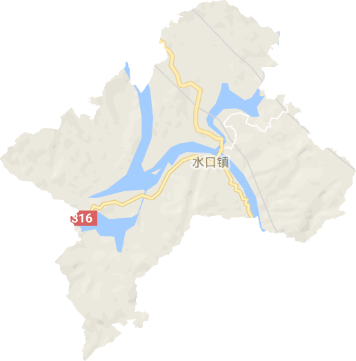 水口镇电子地图