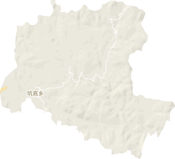 坑底乡电子地图