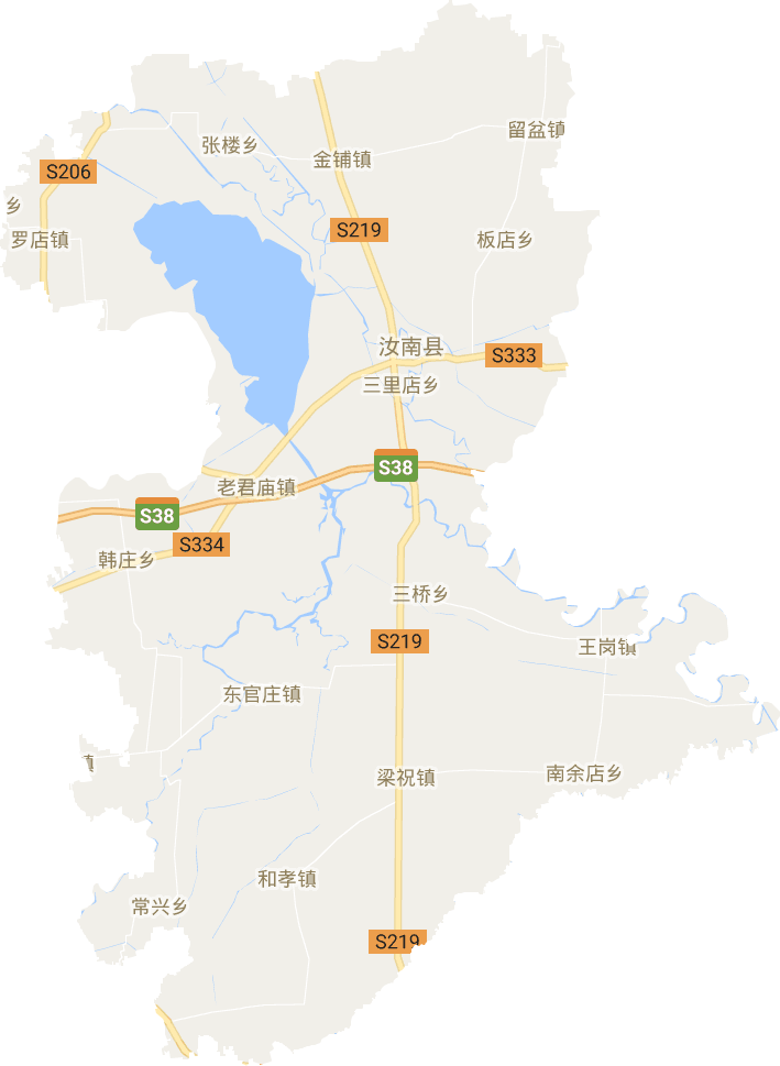 汝南县电子地图