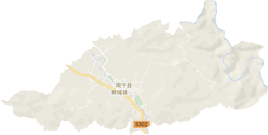 狮城镇电子地图