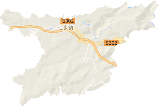 七步镇电子地图