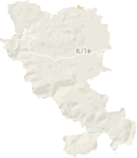 礼门乡电子地图