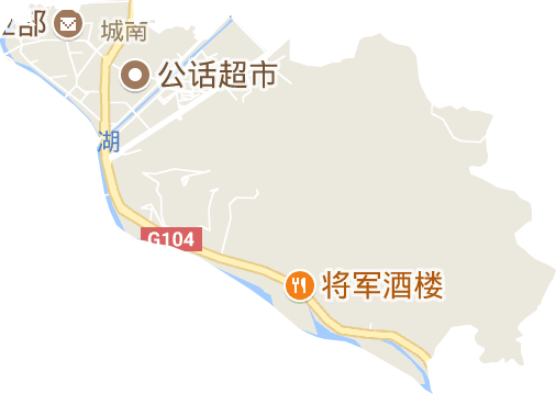 城南街道电子地图