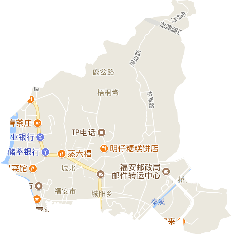 城北街道电子地图