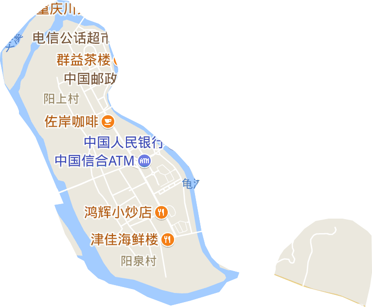 阳头街道电子地图