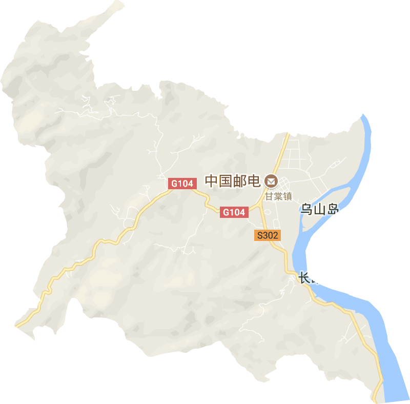 甘棠镇电子地图
