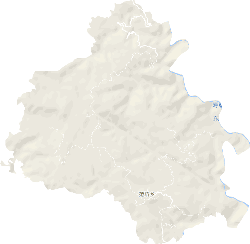 范坑乡电子地图