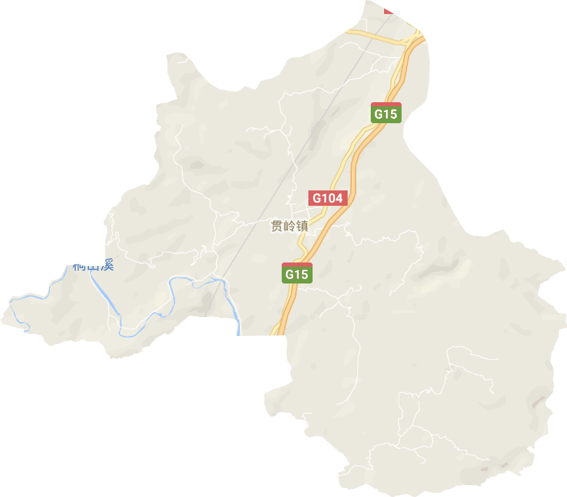 贯岭镇电子地图