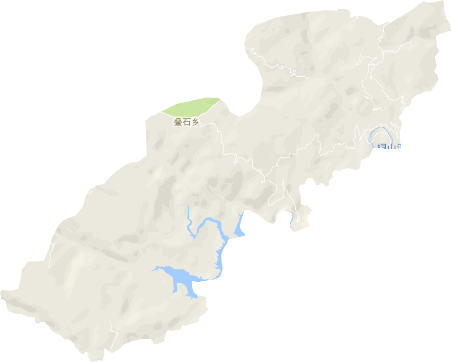 叠石乡电子地图