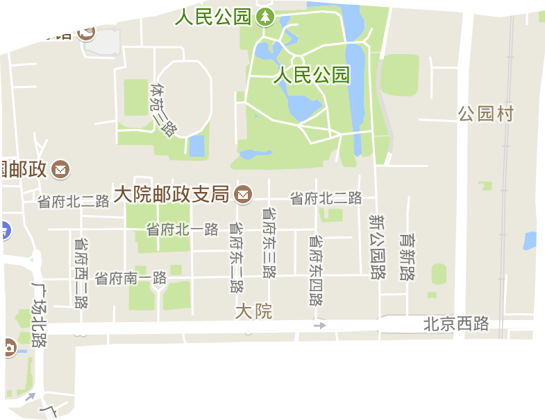 大院街道电子地图