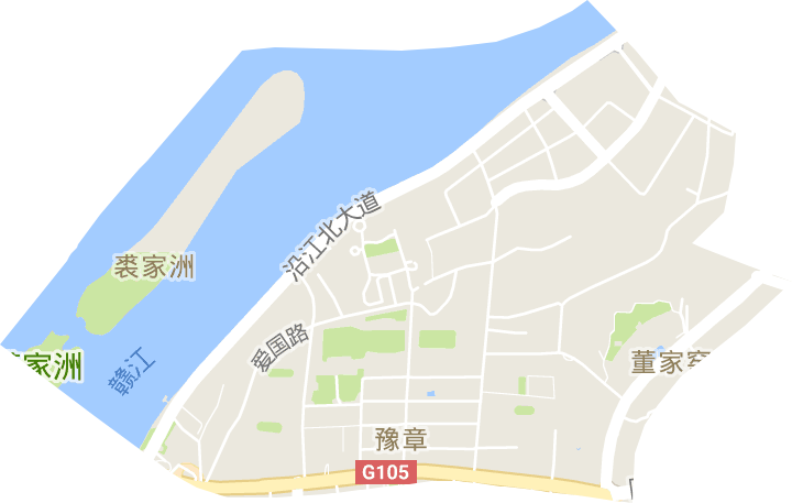 豫章街道电子地图