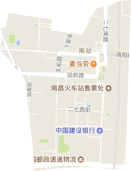 南站街道电子地图