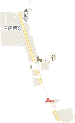 三家店街道电子地图
