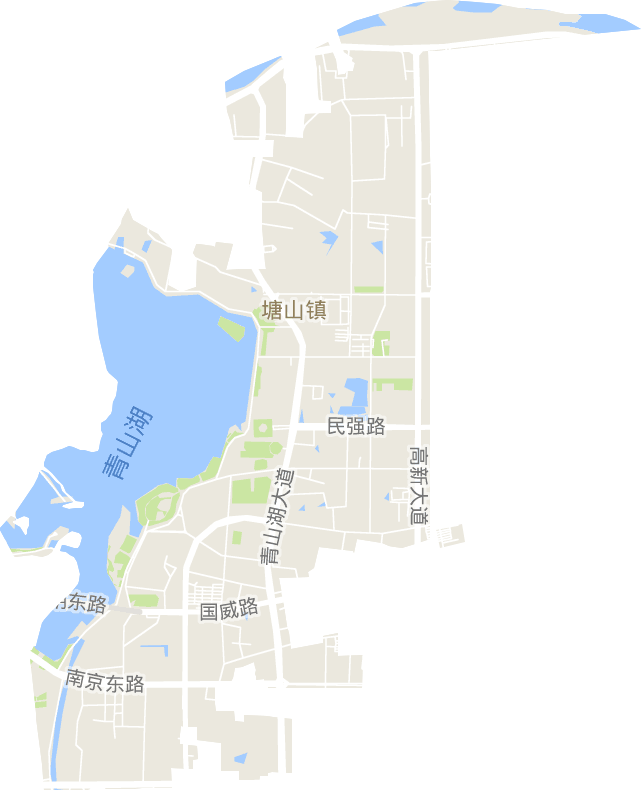 塘山镇电子地图