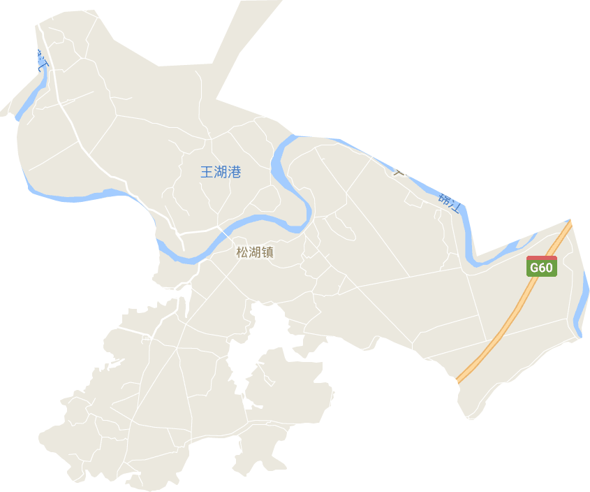 松湖镇电子地图