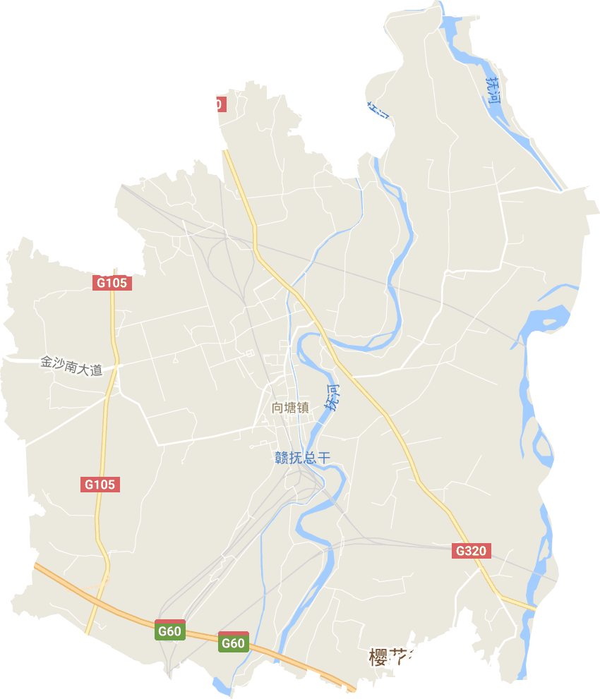 向塘镇电子地图