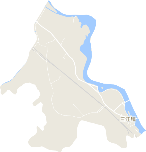 三江镇电子地图