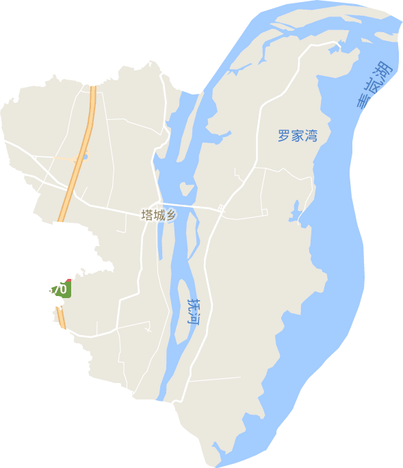 塔城乡电子地图