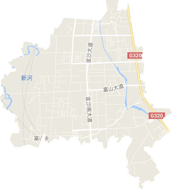 小蓝经济开发区电子地图