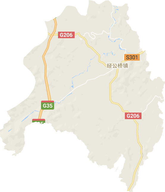 经公桥镇电子地图