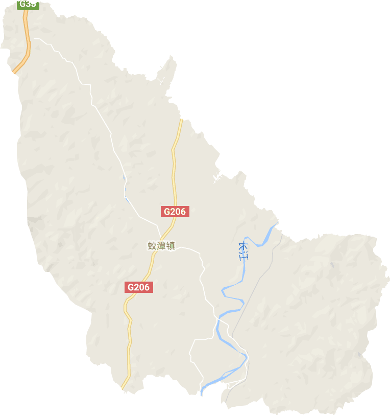蛟潭镇电子地图
