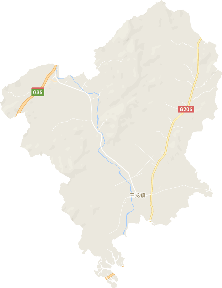 三龙镇电子地图