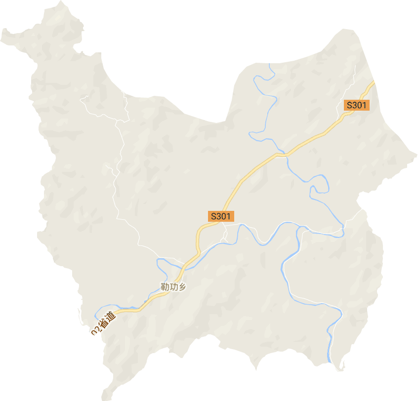 勒功乡电子地图