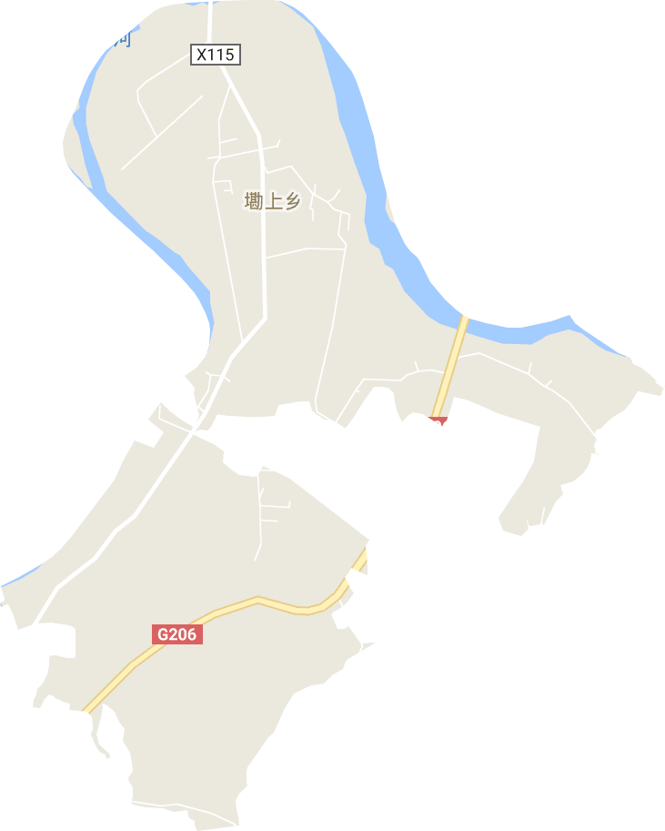 塔山街道电子地图
