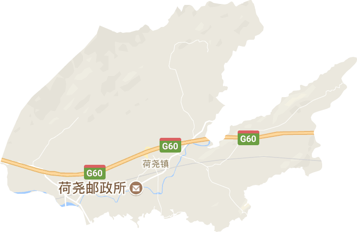 荷尧镇电子地图