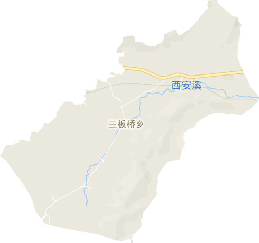 三板桥乡电子地图