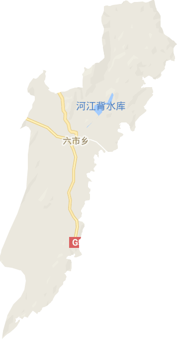 六市乡电子地图