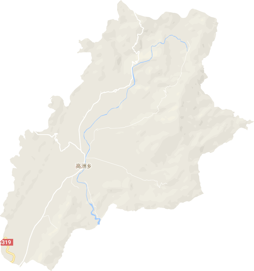 高洲乡电子地图