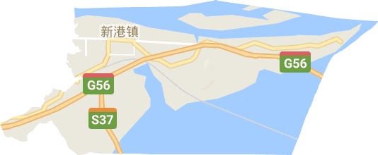 新港镇电子地图