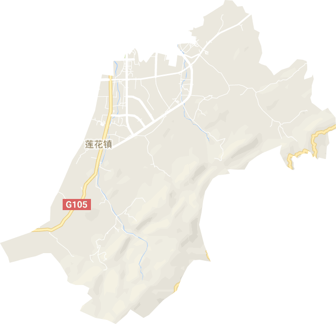 莲花镇电子地图