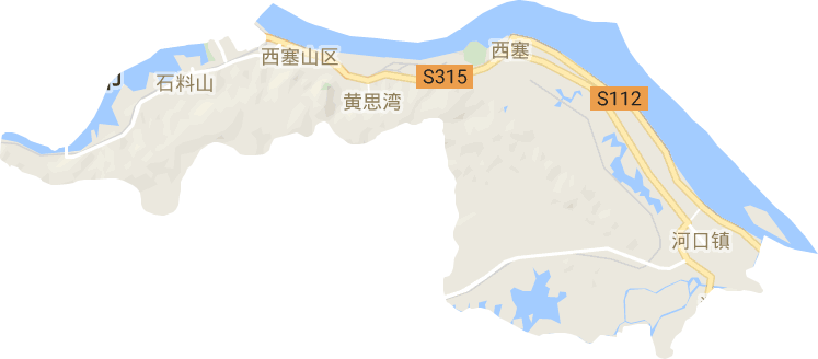 西塞山区电子地图
