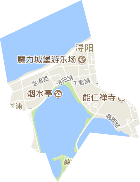 湓浦街道电子地图