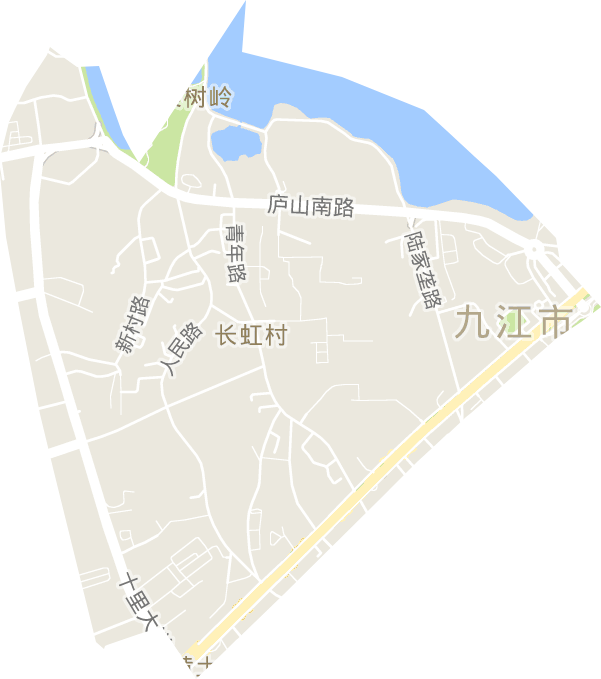 人民路街道电子地图