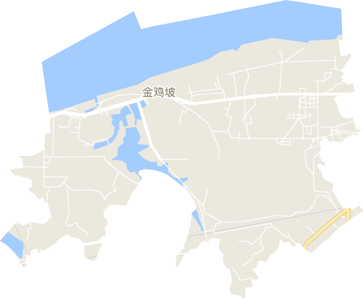 金鸡坡街道电子地图