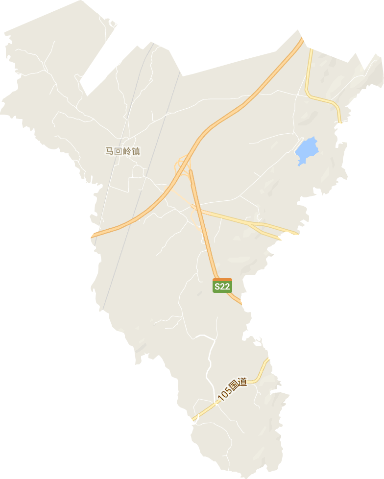 马回岭镇电子地图