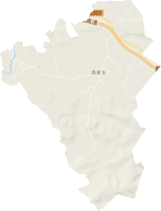 涌泉乡电子地图