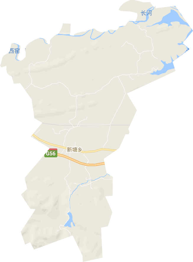 新塘乡电子地图