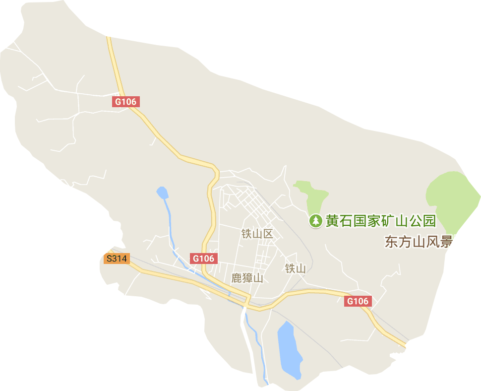 铁山区电子地图