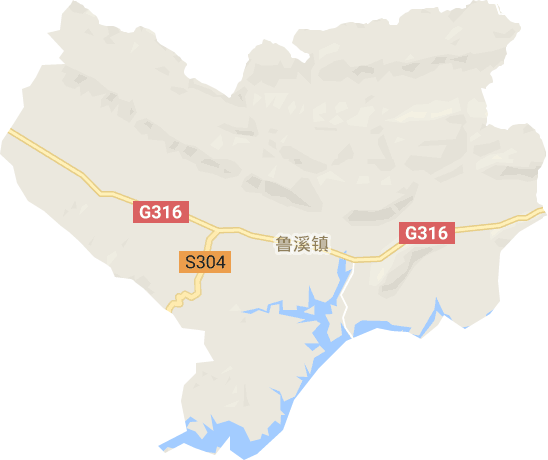 鲁溪镇电子地图
